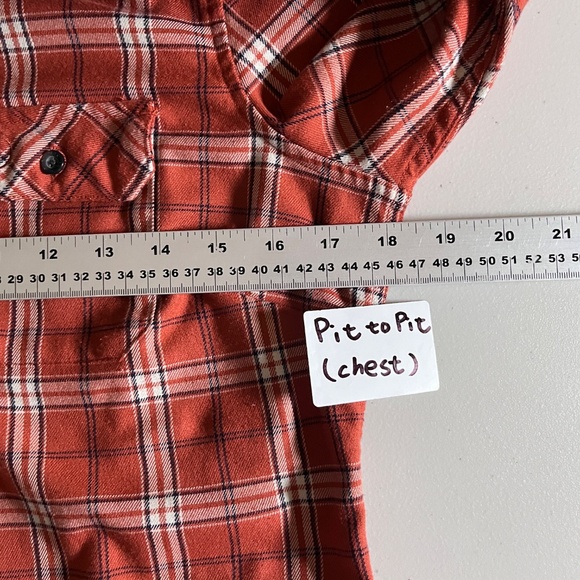 Fjallraven Fjallglim Stretch Long Sleeve Shirt - Women's Size S - Orange - Picture 7 of 9